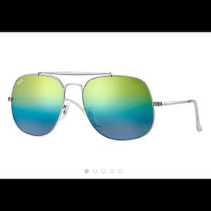 Ray-ban RB3561, mirror green-blue gradient